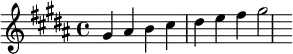 {\key gis\minor gis'ais'b'cis''dis''e''fis''gis''2}